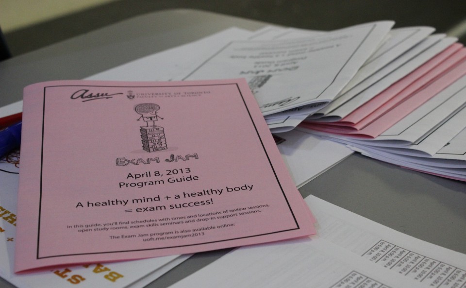 Exam Jam featured pleantly of events to help de-stress. As well as study sessions to get students ready to final Exams.