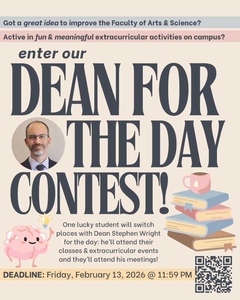 ASSU Dean for the Day Poster